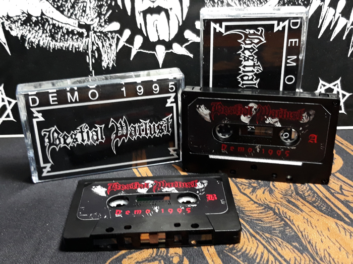 BESTIAL WARLUST'Demo 95' Tape.(Bootleg)